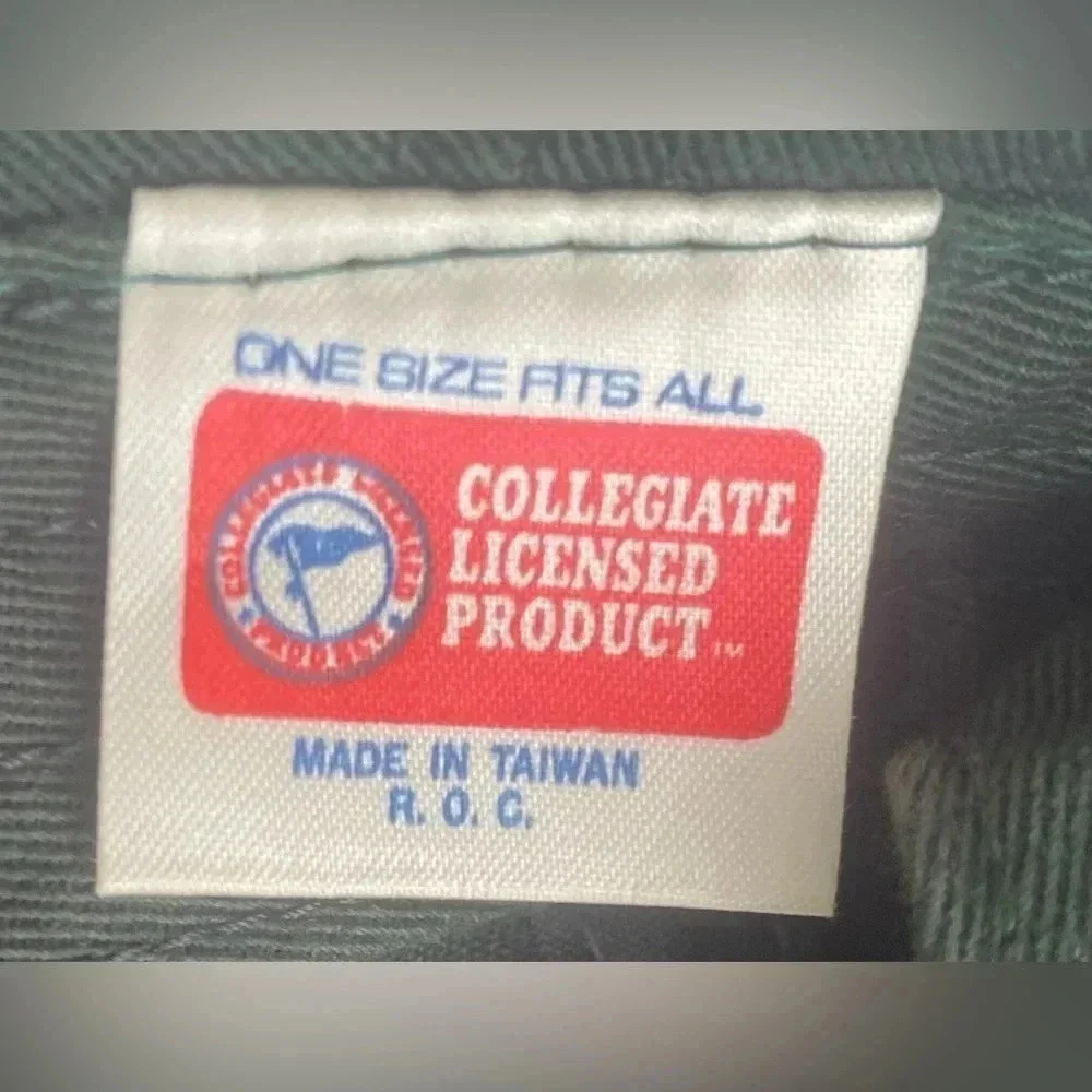 Michigan State Spartans’ Collegiate‎ Adjustable Cap Pro Players Green Unisex EUC